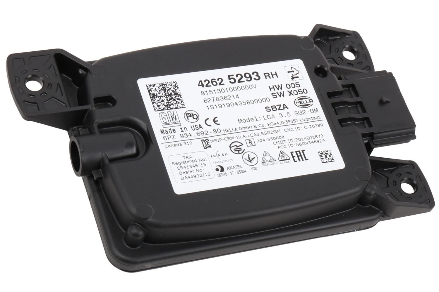 GM Genuine Parts Passenger Side Obstacle Detection Control Module