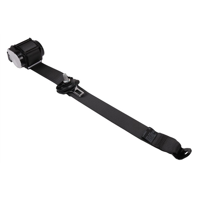 GM Genuine Parts Black Rear Passenger Side Seat Belt Retractor