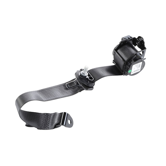 GM Genuine Parts Black Rear Passenger Side Seat Belt Retractor Assembly
