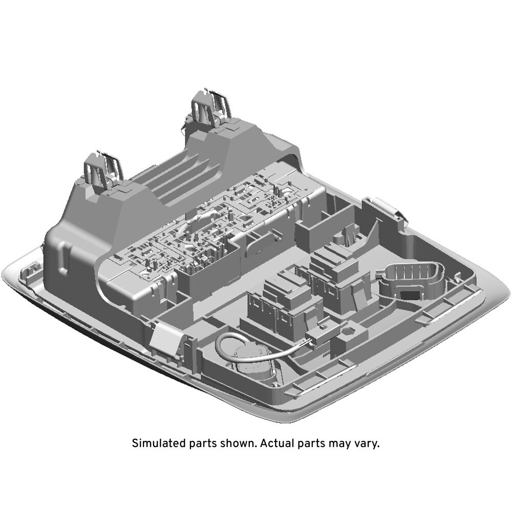 GM Genuine Parts Ash Gray Roof Console