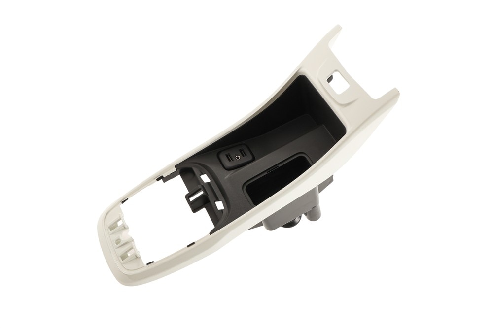 GM Genuine Parts White Rear Floor Console Stowage Tray