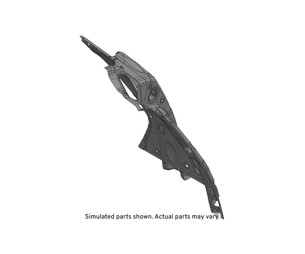 GM Genuine Parts Passenger Side Quarter Inner Panel