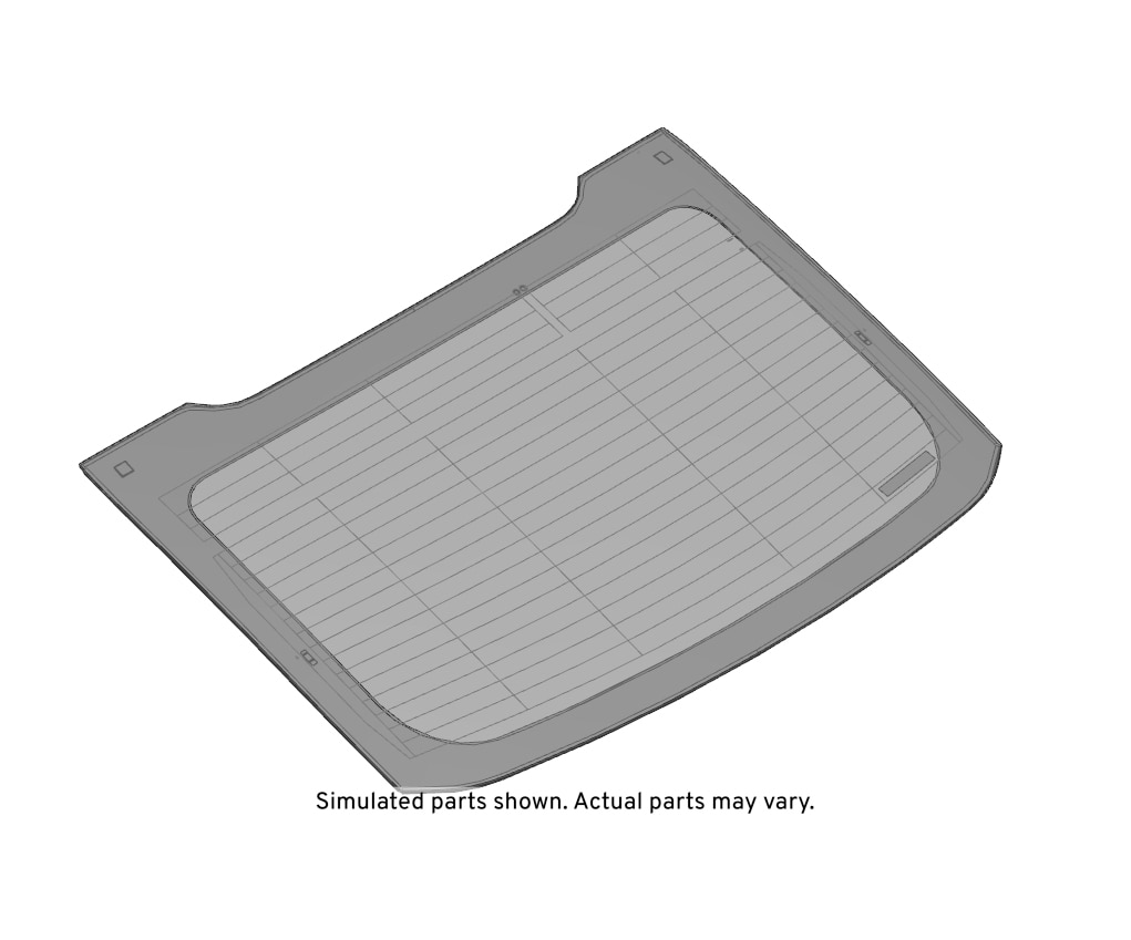 GM Genuine Parts Rear Window