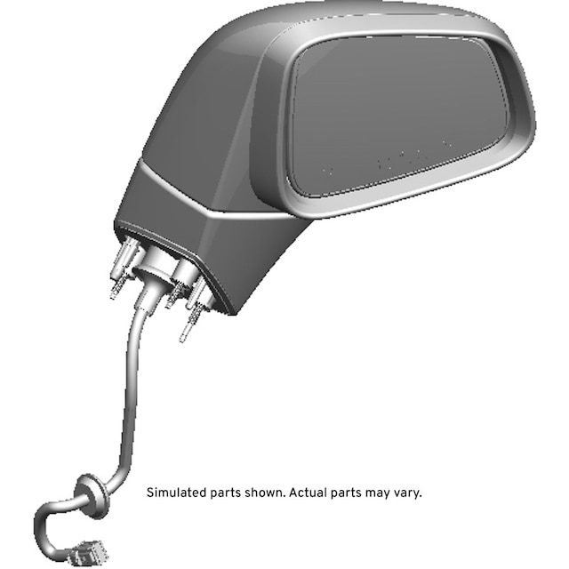 GM Genuine Parts Passenger Side Door Mirror