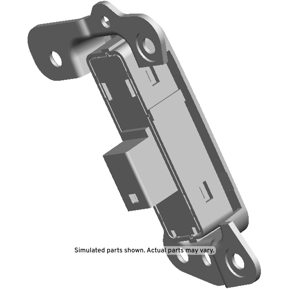 GM Genuine Parts Black Front Driver Side Door Accessory Switch Mount Plate