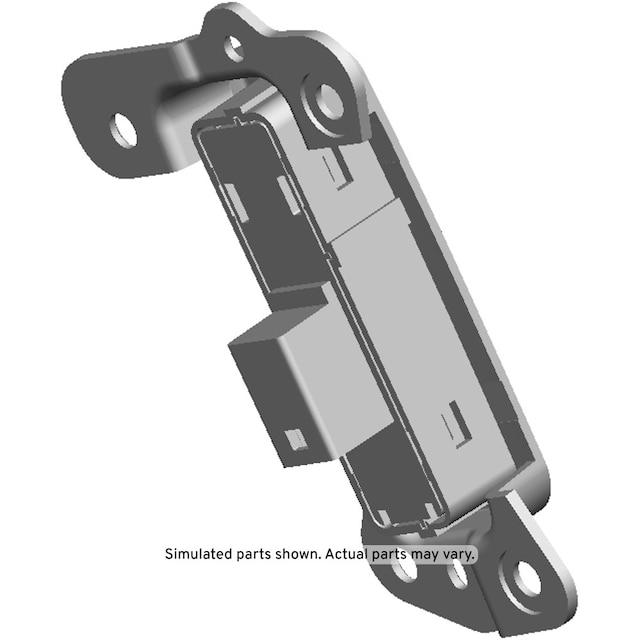 GM Genuine Parts Black Front Driver Side Door Accessory Switch Mount Plate