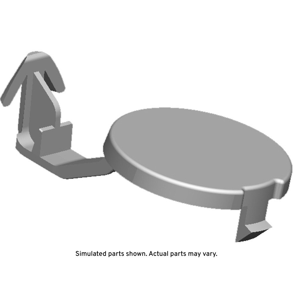 GM Genuine Parts Black Rear Side Door Armrest Pull Cup Bolt Cap