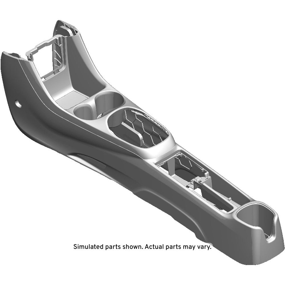 GM Genuine Parts Black Front Floor Console
