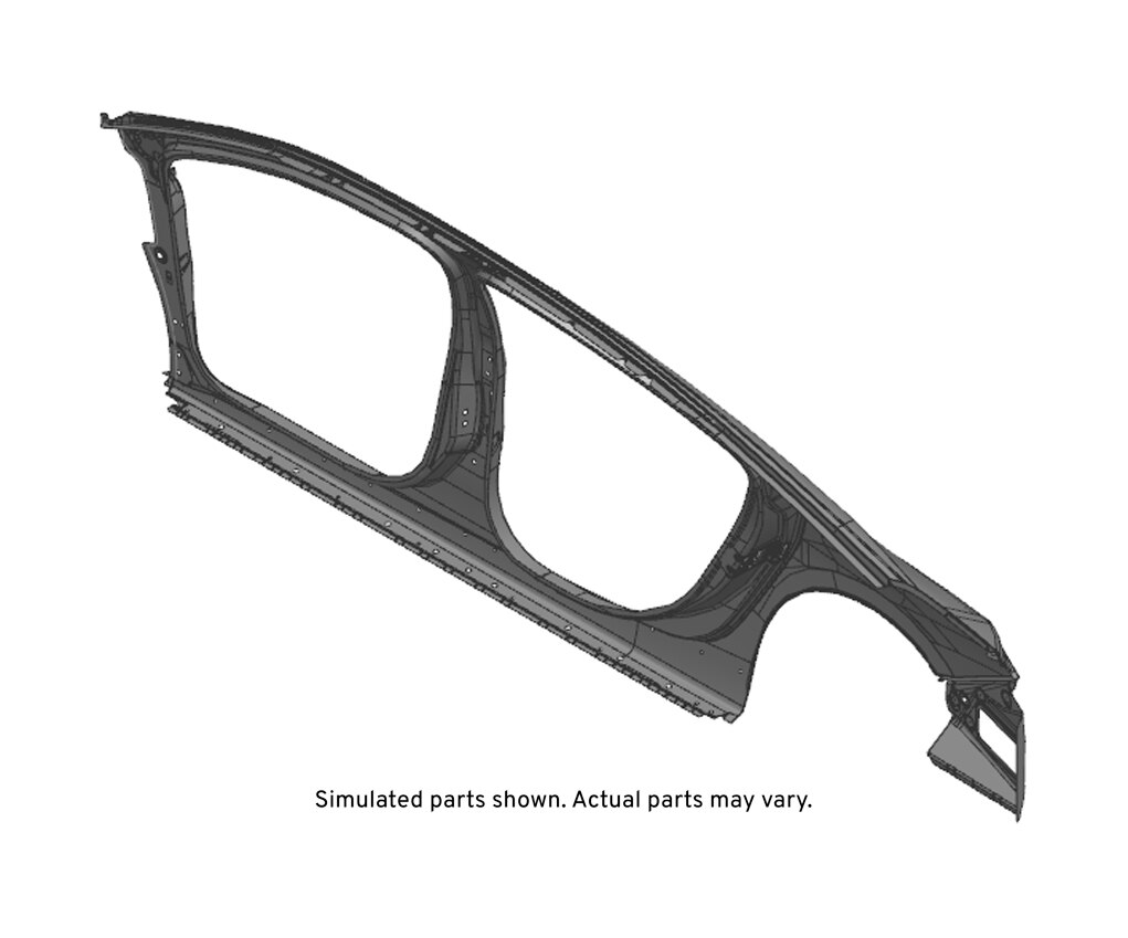 GM Genuine Parts Body Passenger Side Outer Panel