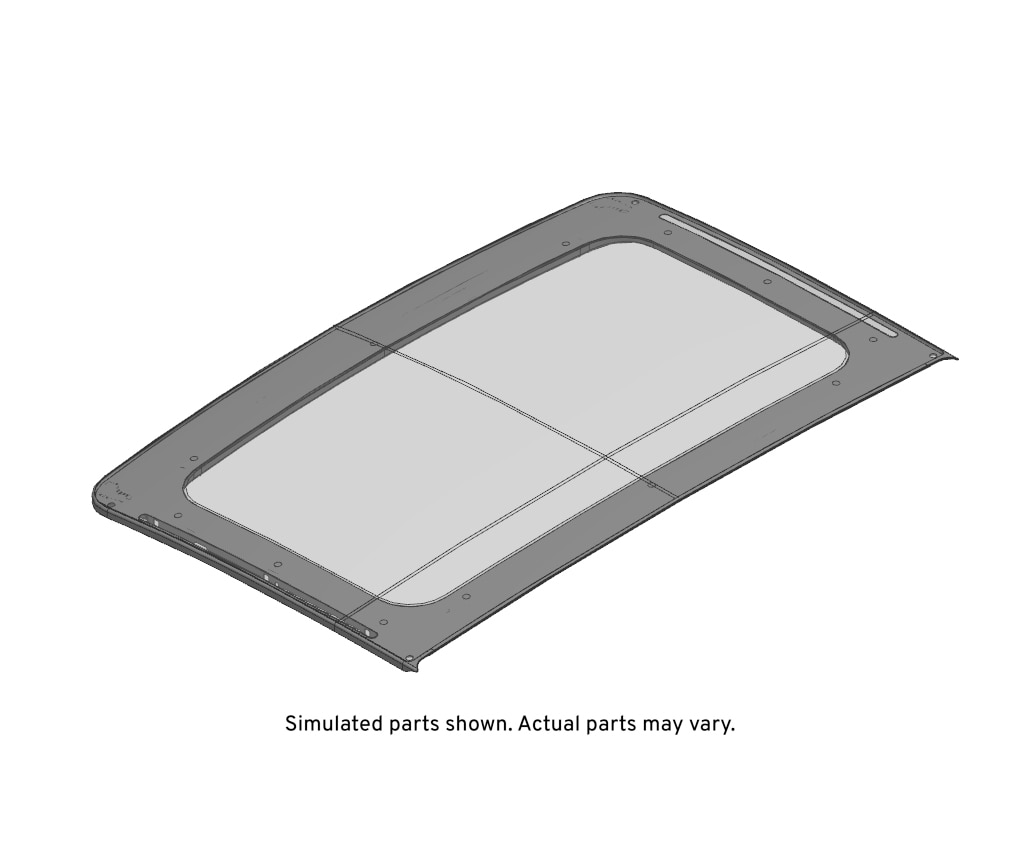 GM Genuine Parts Sunroof Window