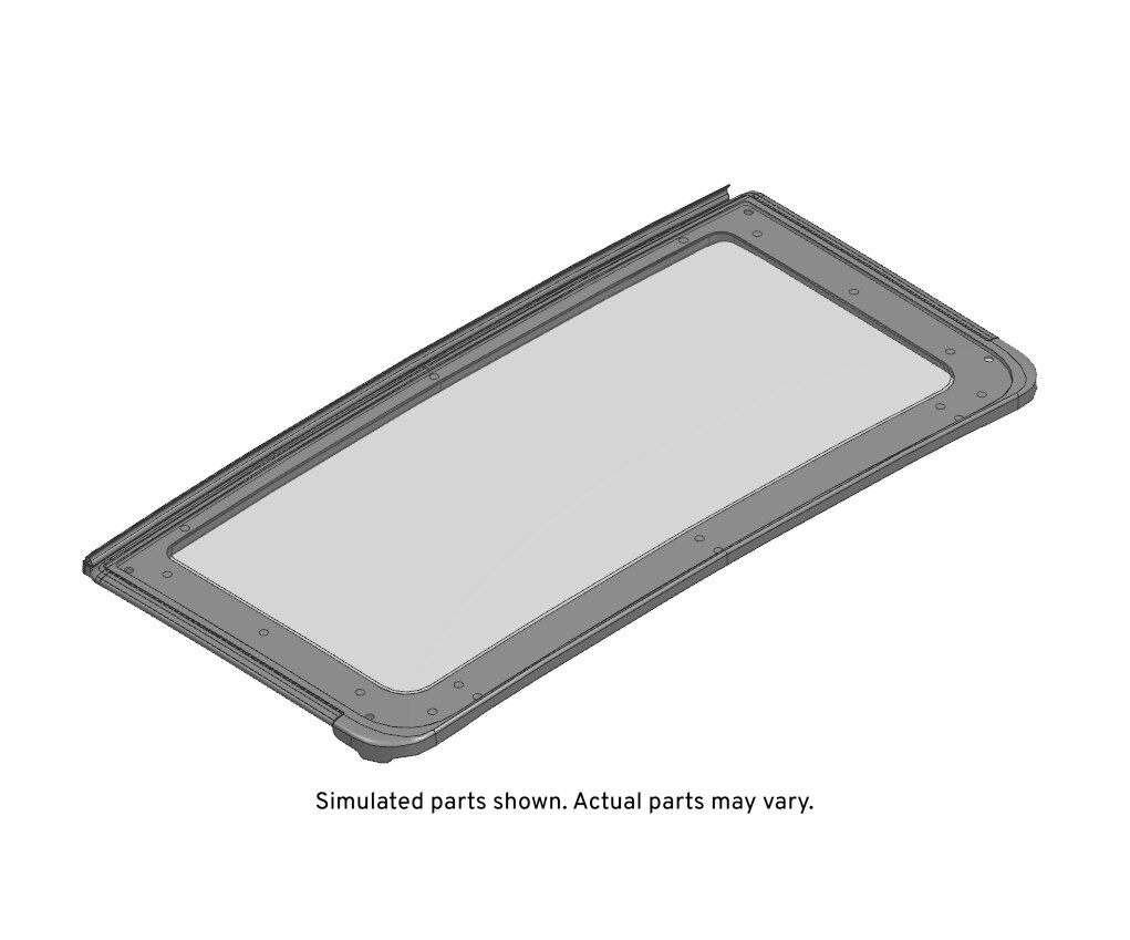 GM Genuine Parts Roof Stationary Window