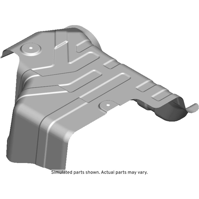 GM Genuine Parts Driver Side Exhaust Rear Underbody Heat Shield