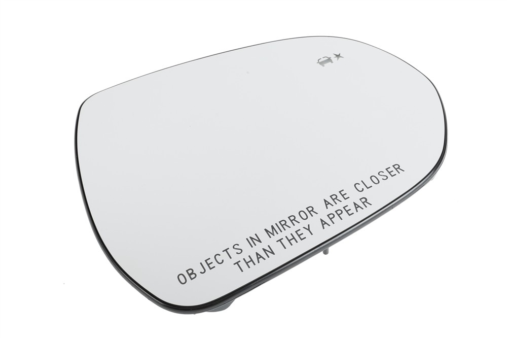 GM Genuine Parts Passenger Side Door Mirror with Glass and Backing Plate