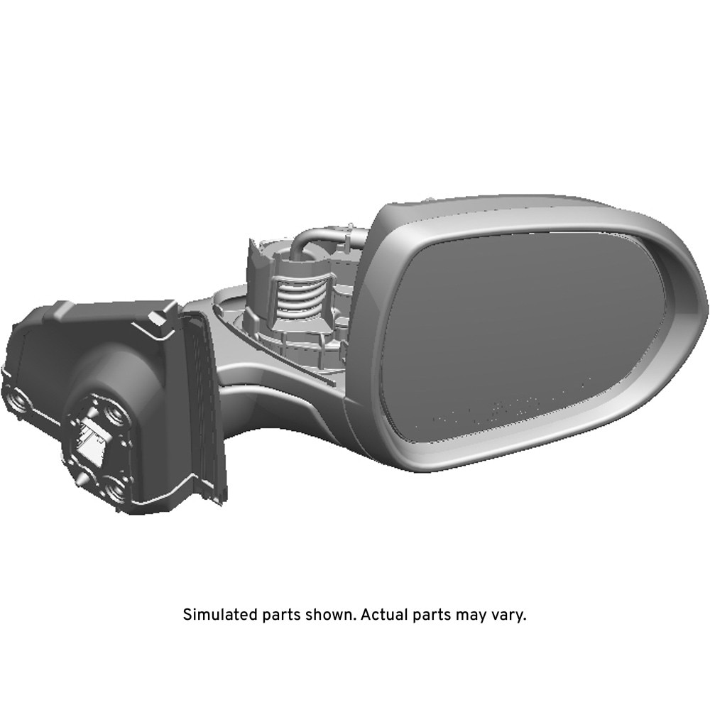 GM Genuine Parts Passenger Side Door Mirror