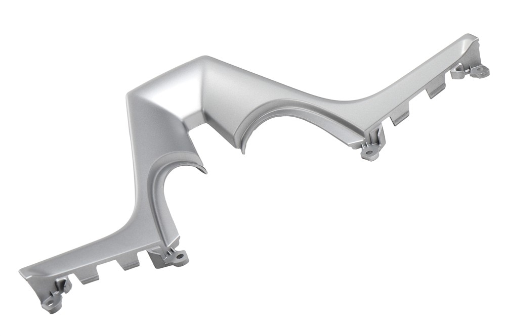 GM Genuine Parts Lucid Silver Metallic Steering Wheel Spoke Lower Cover