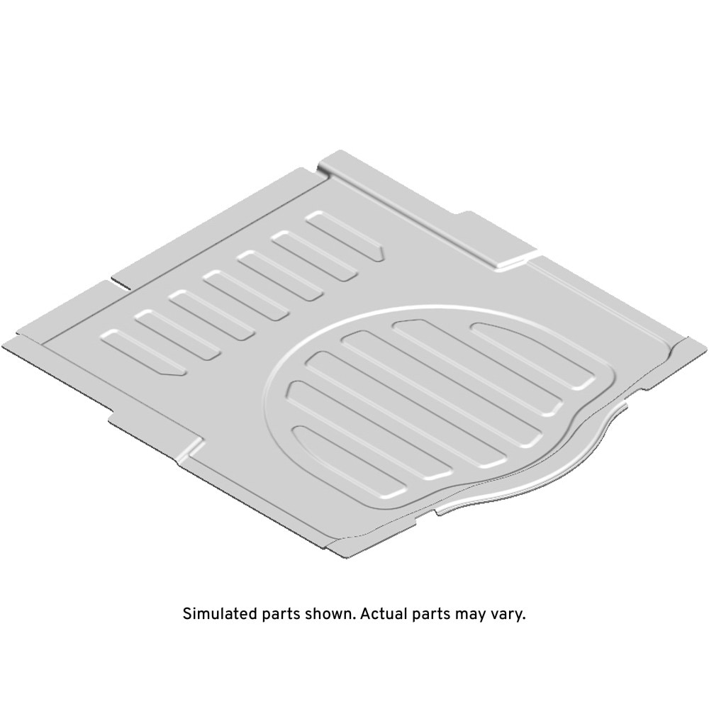 GM Genuine Parts Black Rear Compartment Floor Panel Trim