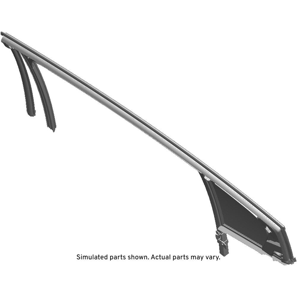 GM Genuine Parts Rear Passenger Side Door Window Weatherstrip
