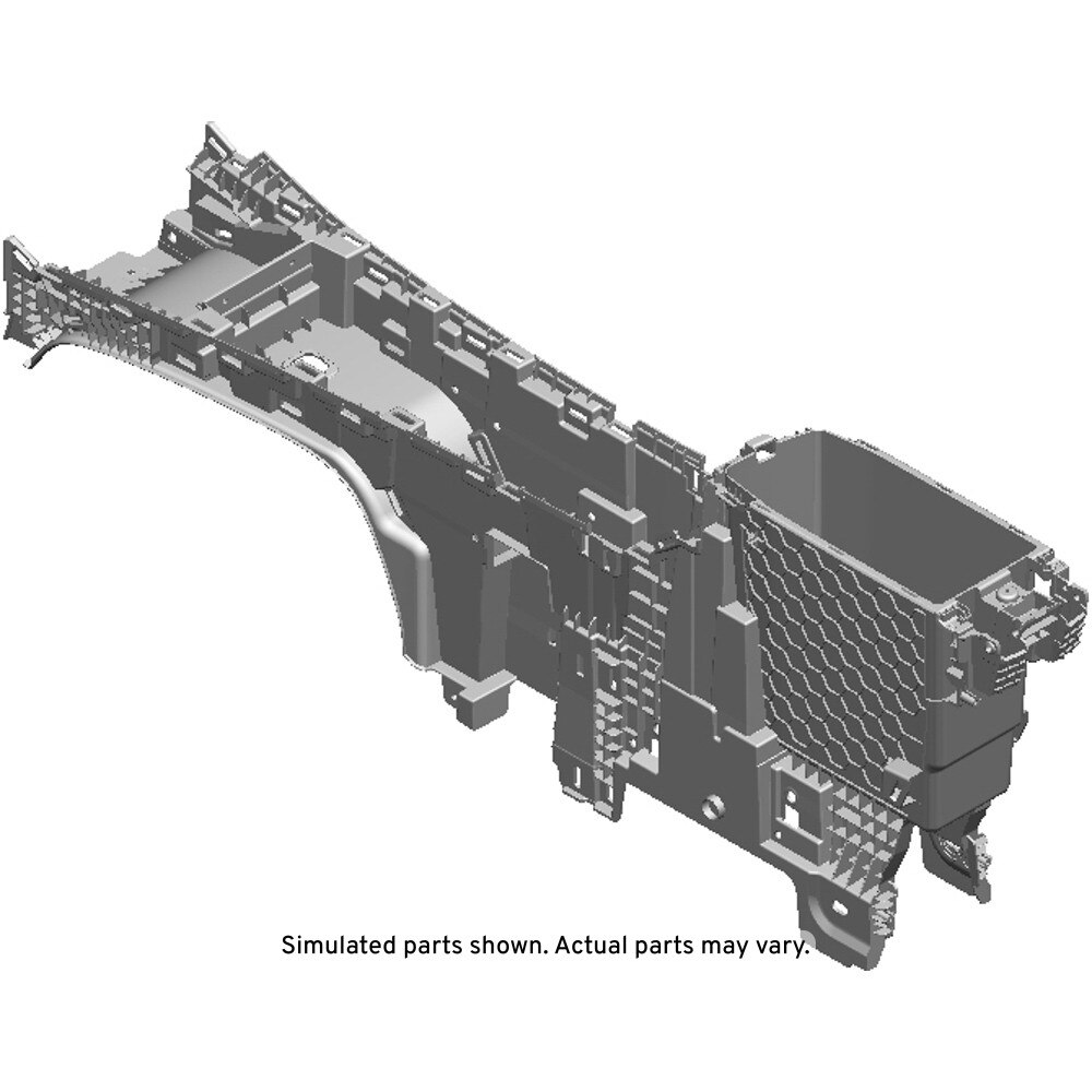 GM Genuine Parts Black Front Floor Console Carrier