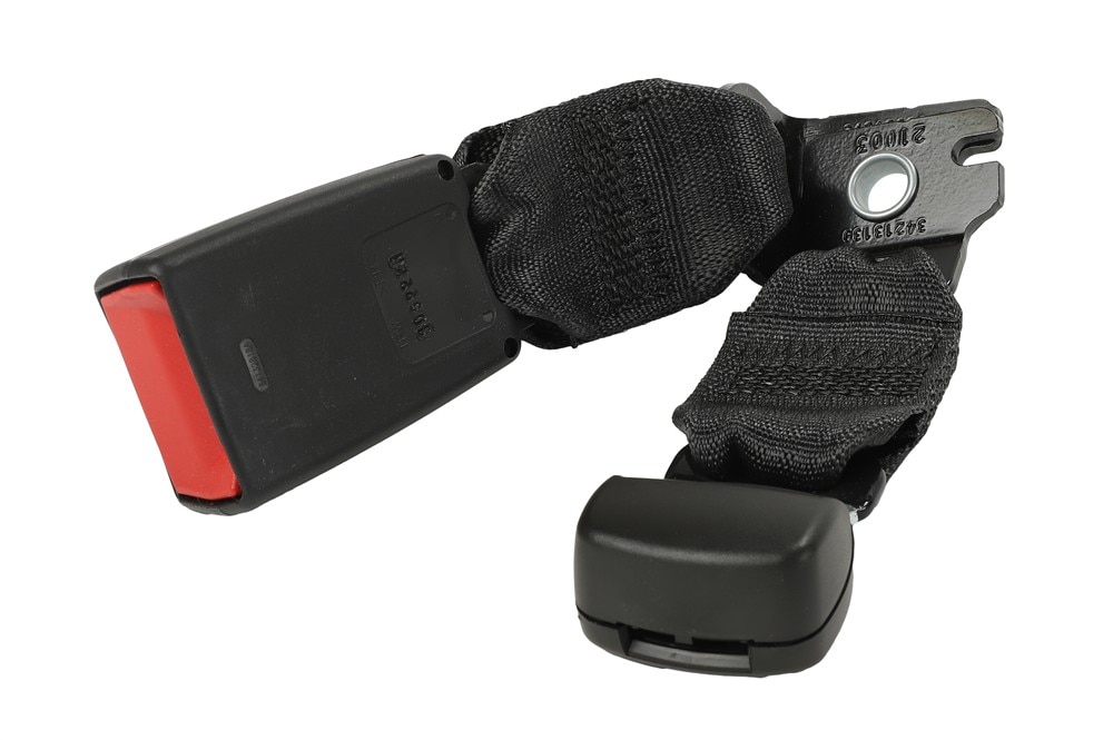 GM Genuine Parts Jet Black Rear Passenger Side Seat Belt Buckle Kit