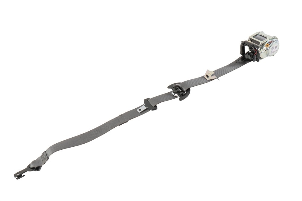 GM Genuine Parts Gray Front Passenger Side Seat Belt Retractor