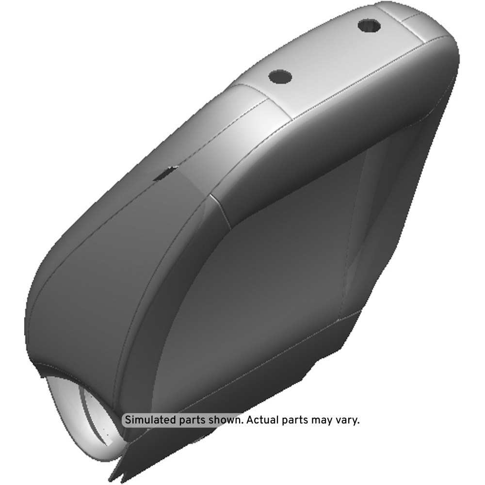 GM Genuine Parts Silver Driver Seat Back Cover