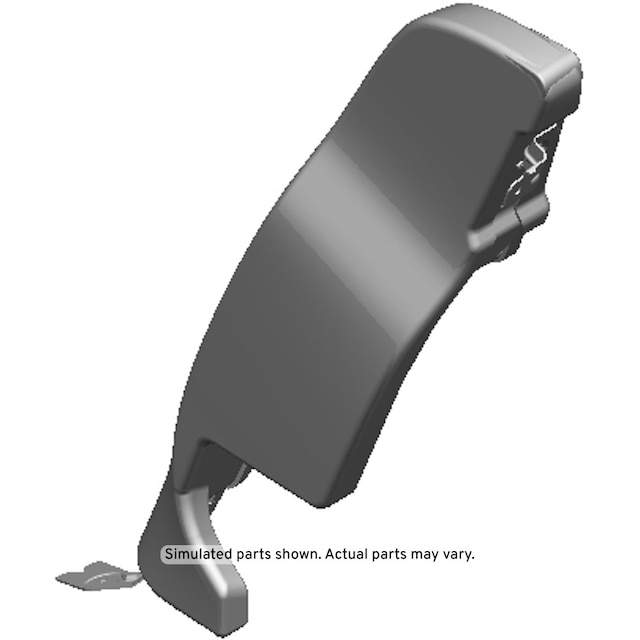 GM Genuine Parts Gray Rear Passenger Side Seat Back Bolster