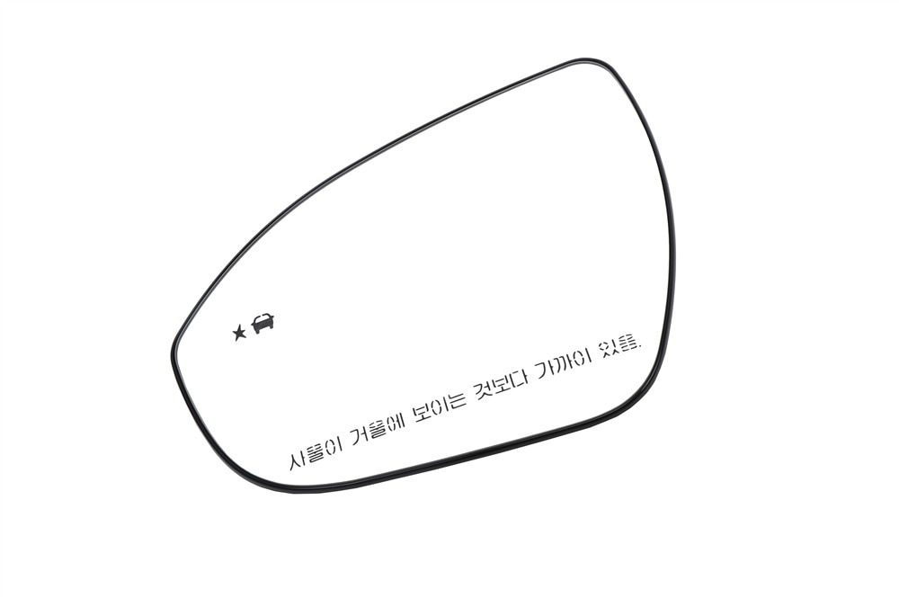 GM Genuine Parts Driver Side Door Mirror Reflective Glass and Backing Plate