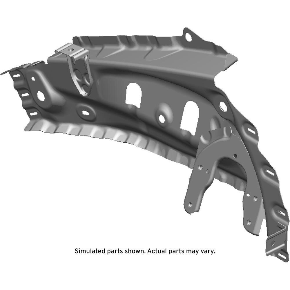 GM Genuine Parts Driver Side Front Compartment Upper Side Rail