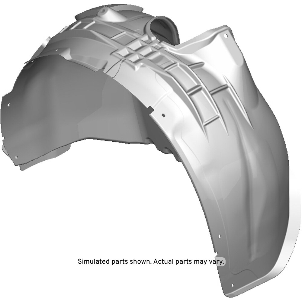 GM Genuine Parts Front Driver Side Wheelhouse Liner