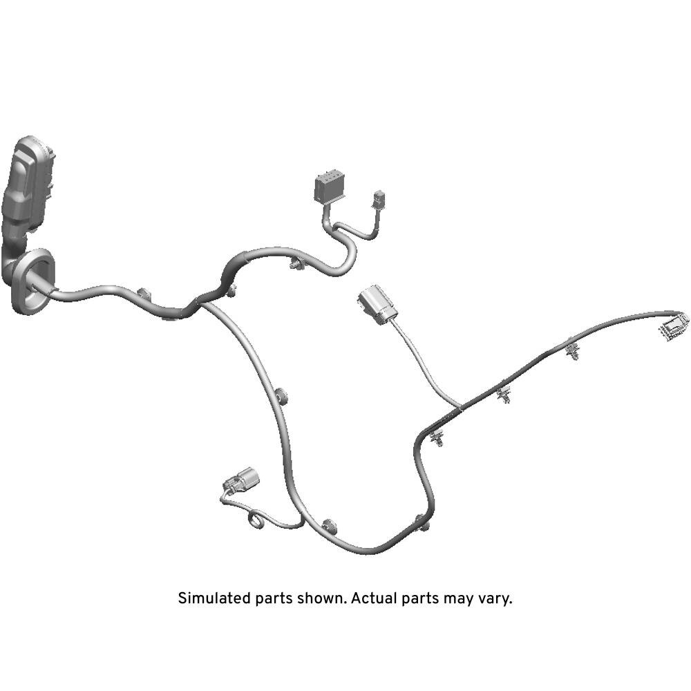 GM Genuine Parts Rear Driver Side Door Wiring Harness