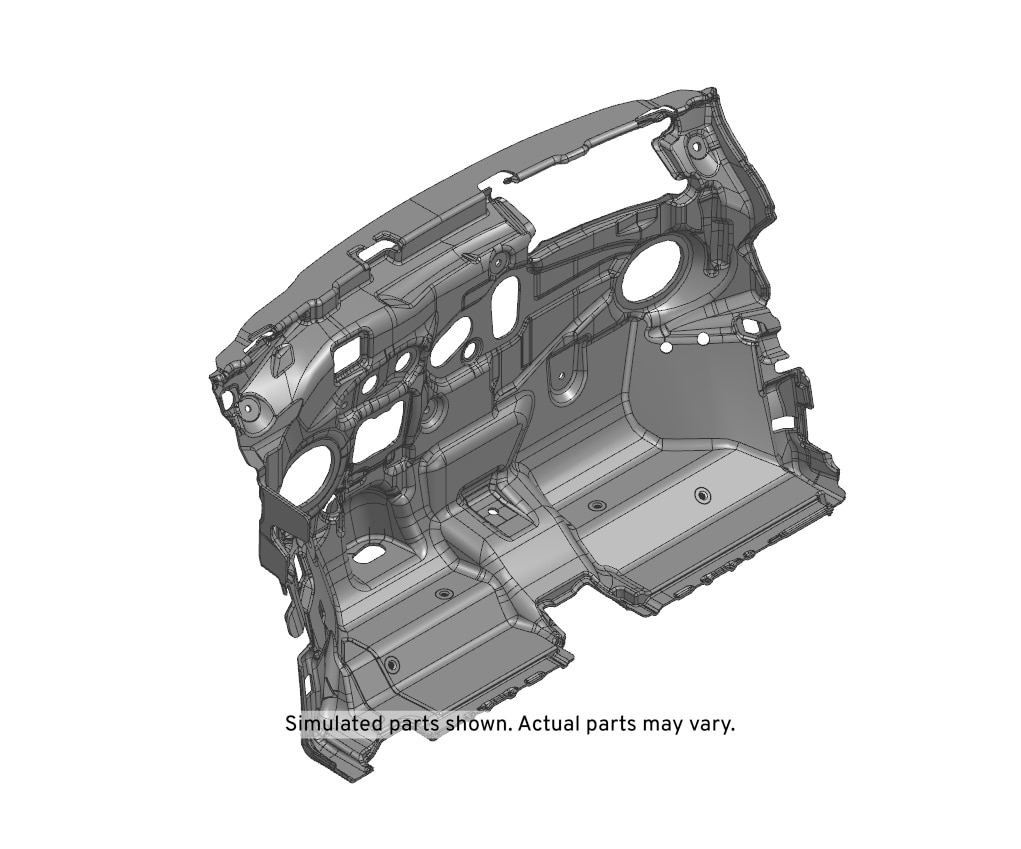 GM Genuine Parts Dash Panel Inner Insulator