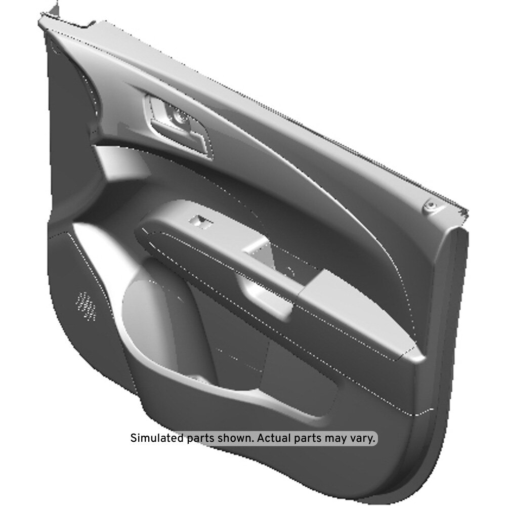 GM Genuine Parts Dark Pewter Front Passenger Side Door Trim