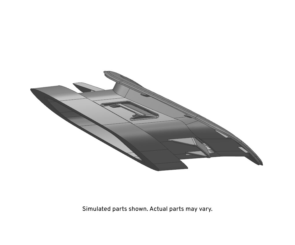 GM Genuine Parts Passenger Side Window Defogger Outlet Grille