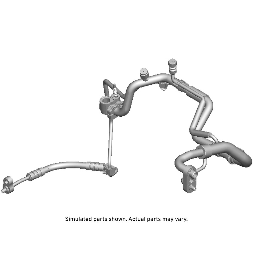 GM Genuine Parts Air Conditioning Evaporator Hose