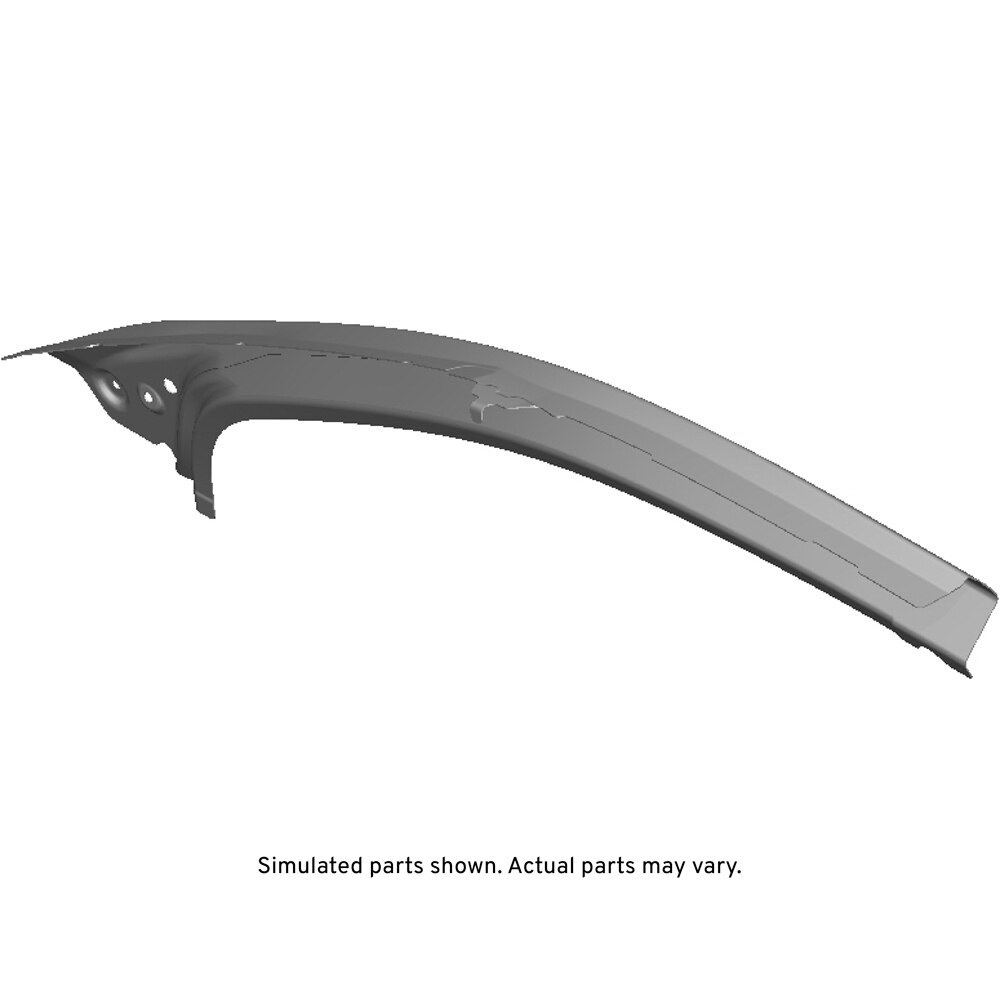 GM Genuine Parts Passenger Side Windshield Outer Side Frame
