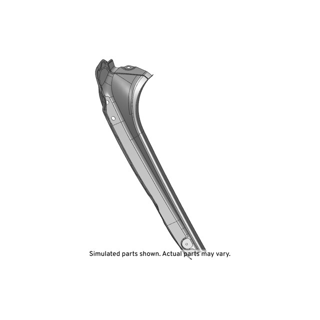 GM Genuine Parts Driver Side Outer Rear Panel Drain Gutter