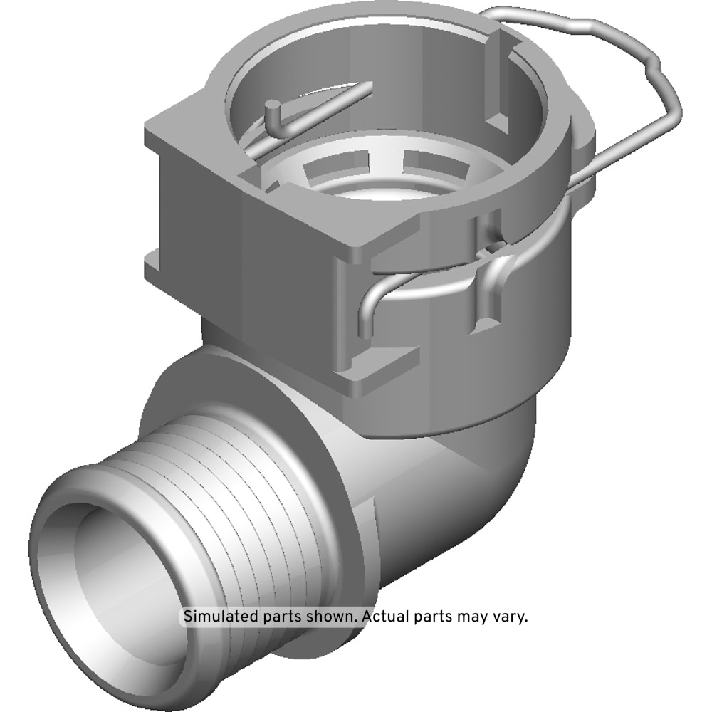 GM Genuine Parts Heater Inlet and Outlet Hose Connector