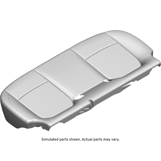 GM Genuine Parts Black Rear Seat Cushion Cover