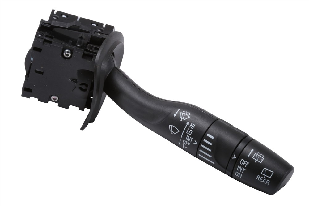 GM Genuine Parts Black Windshield Wiper and Washer Switch