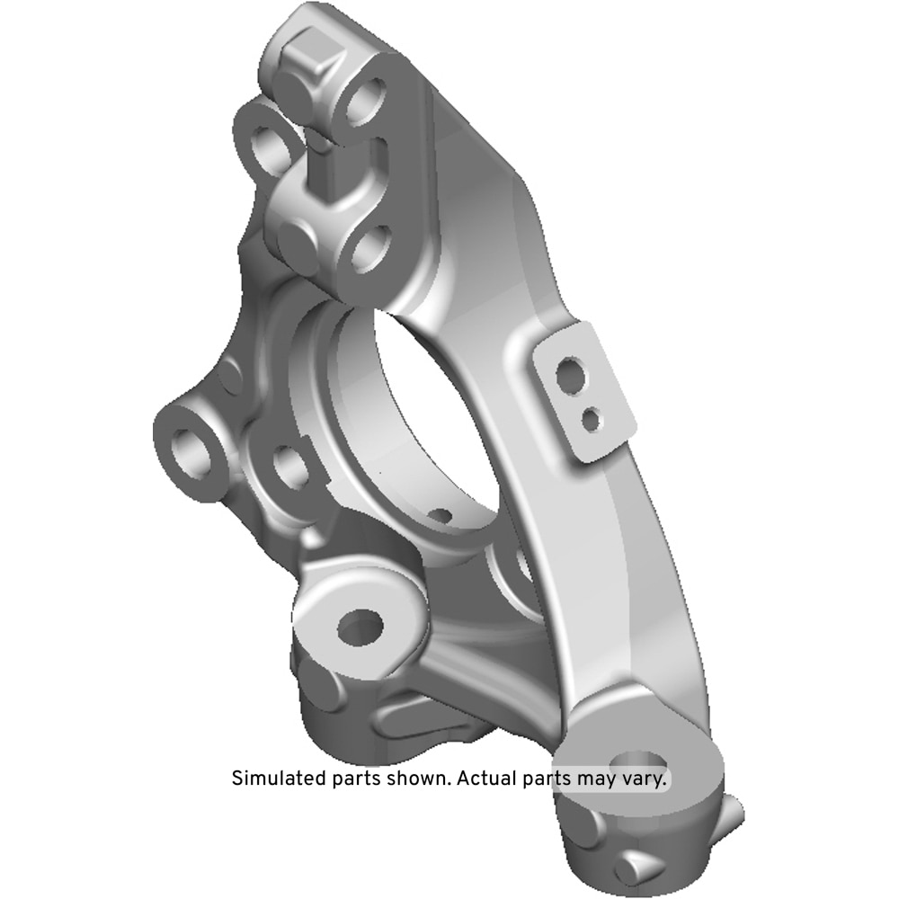 GM Genuine Parts Passenger Side Steering Knuckle
