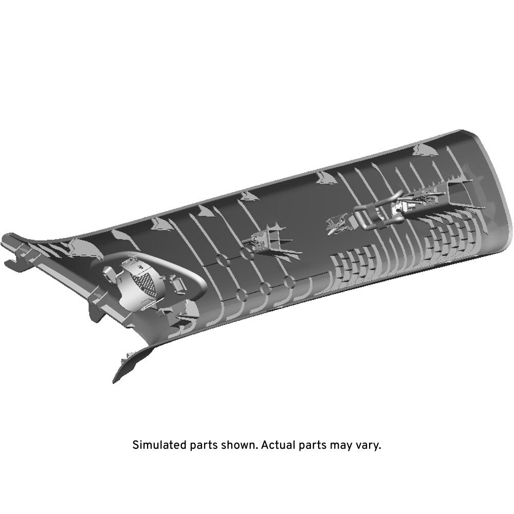 GM Genuine Parts Gray Driver Side A-Pillar Trim Panel