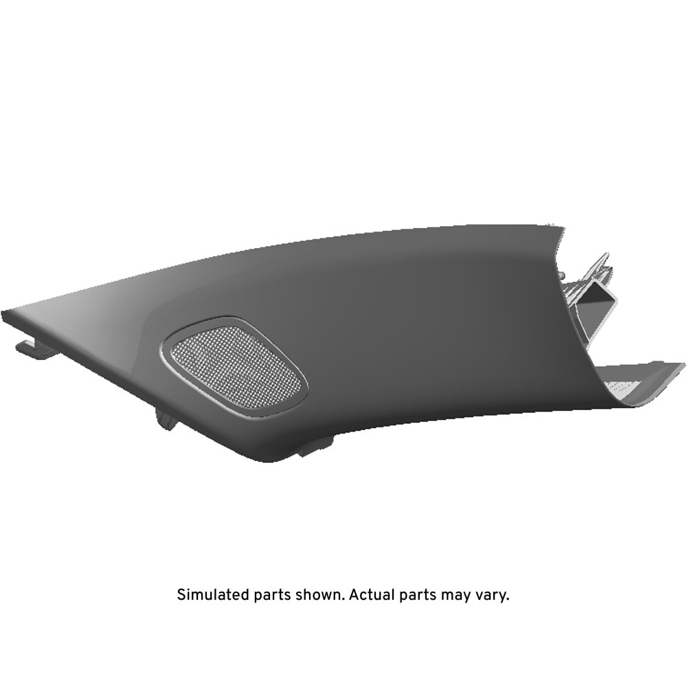 GM Genuine Parts Gray Passenger Side A-Pillar Trim Panel