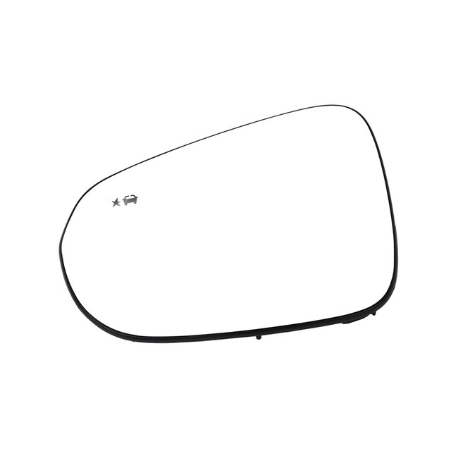 GM Genuine Parts Driver Side Door Mirror with Glass and Backing Plate