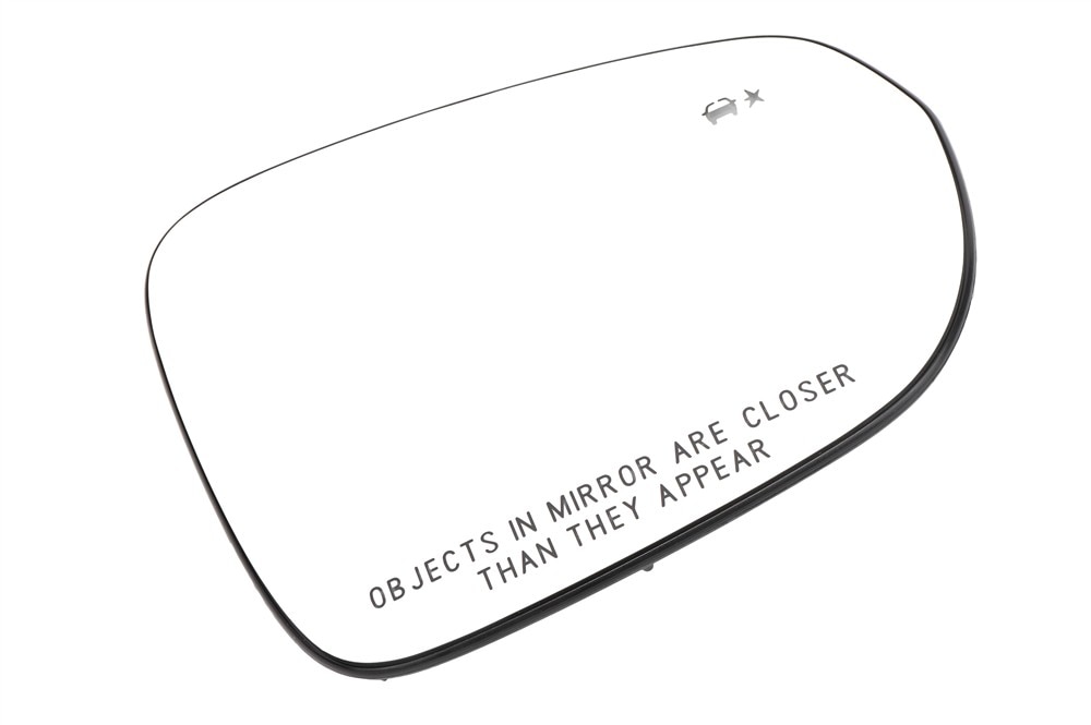 GM Genuine Parts Passenger Side Door Mirror with Glass and Backing Plate