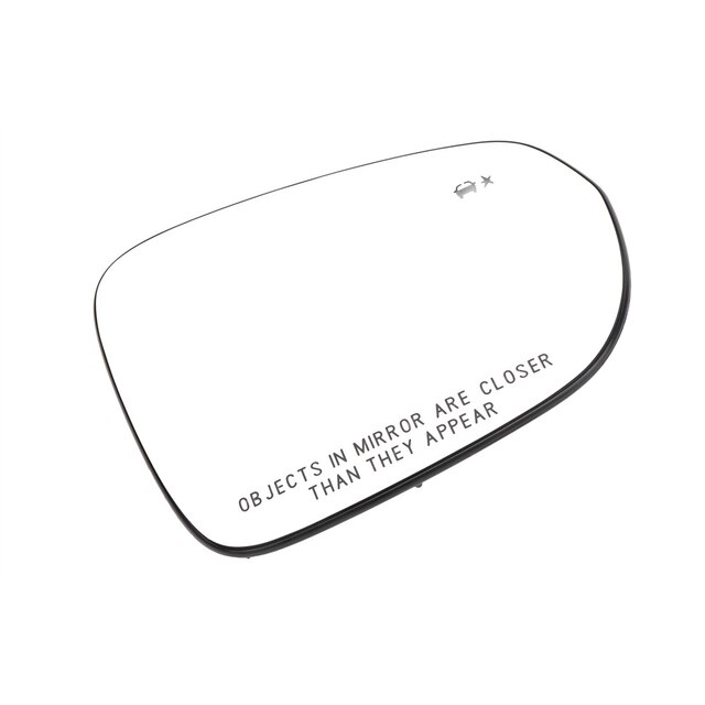 GM Genuine Parts Passenger Side Door Mirror with Glass and Backing Plate