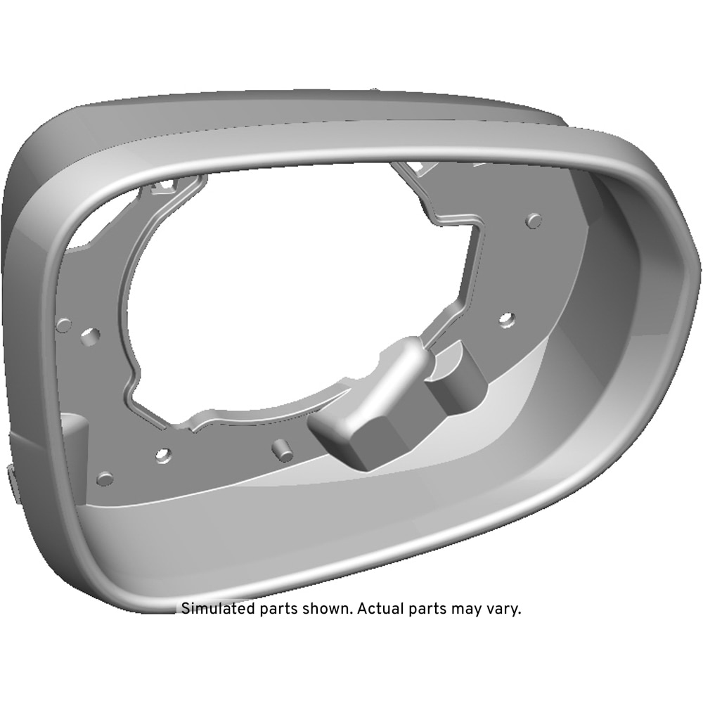 GM Genuine Parts Passenger Side Door Mirror Housing Bezel