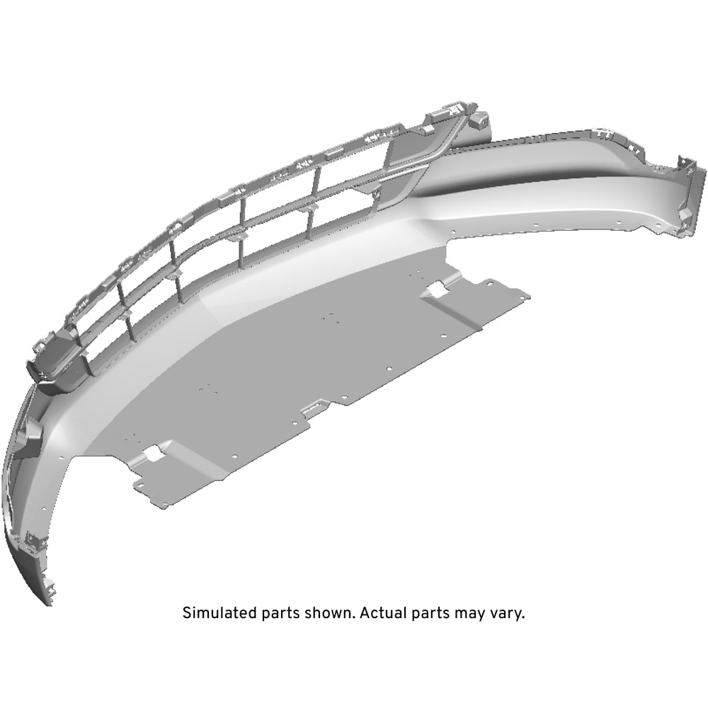 GM Genuine Parts Front Bumper Lower Fascia