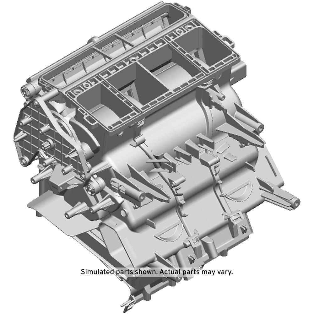 GM Genuine Parts Heater and Air Conditioning Evaporator Case