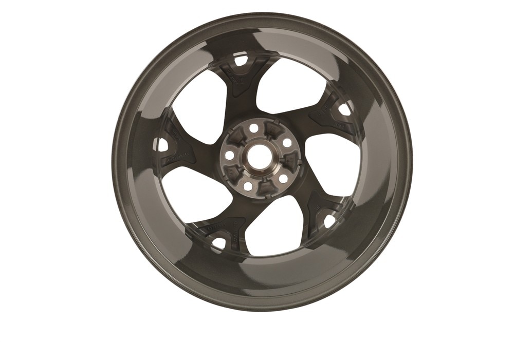 GM Genuine Parts Charcoal Metallic 17x7.5in Aluminum Front and