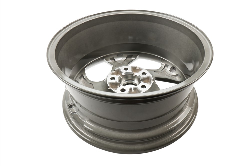 GM Genuine Parts Charcoal Metallic 17x7.5in Aluminum Front and